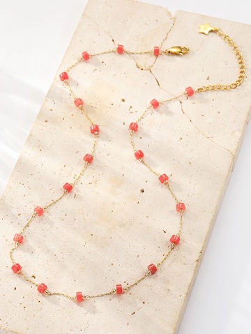 Hey Happiness Ketting 'Coral Glow' in Goud