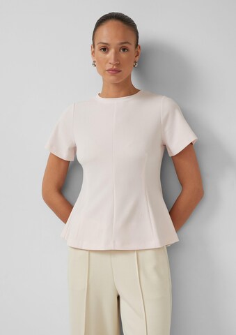T-shirt s.Oliver BLACK LABEL en rose : devant