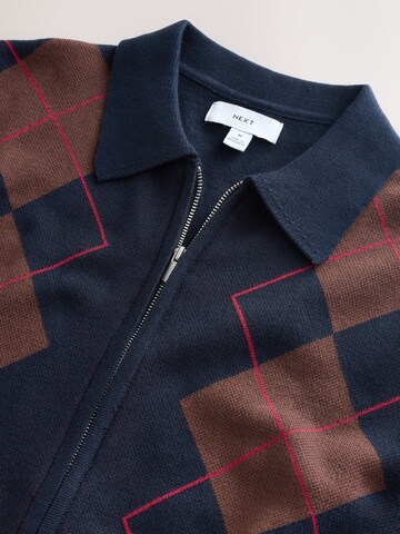 Next Strickjacke 'Argyle' in Blau