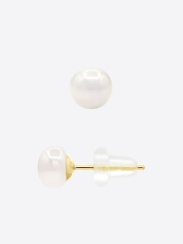 Boucles d'oreilles 'BASTILLE' Ateliers Saint Germain en jaune : devant