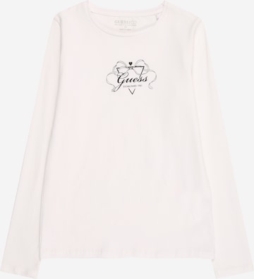 Maglietta di GUESS in bianco: frontale