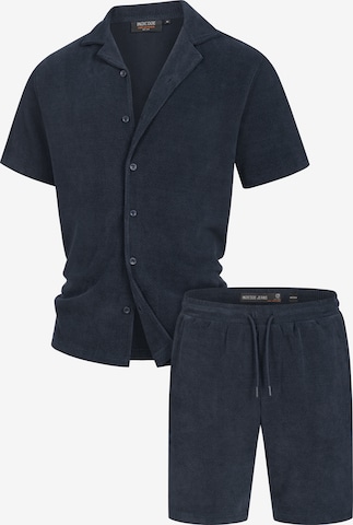 INDICODE JEANS Huispak 'Zandro' in Blauw: voorkant