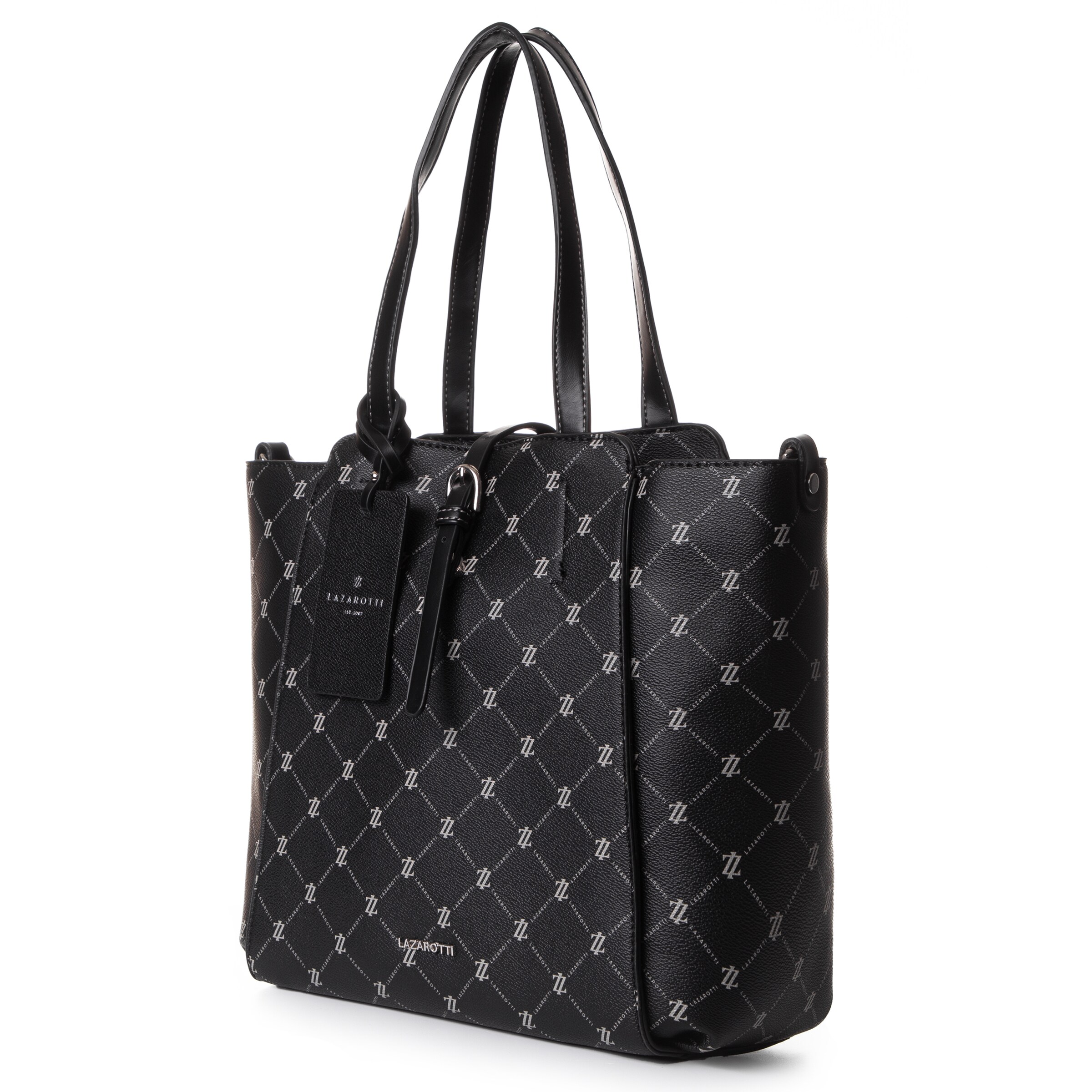 Borsa a mano 'Palermo' di Lazarotti in nero