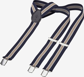 Charles Colby Suspenders 'Lord Thady' in Blue: front