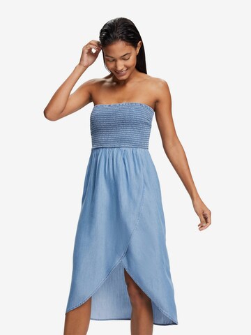 ESPRIT Summer Dress in Blue: front