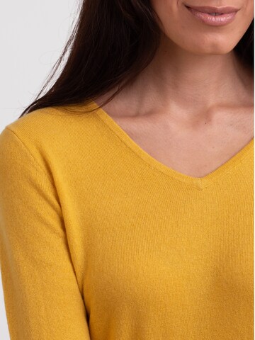 Pullover di CASH-MERE.CH in giallo