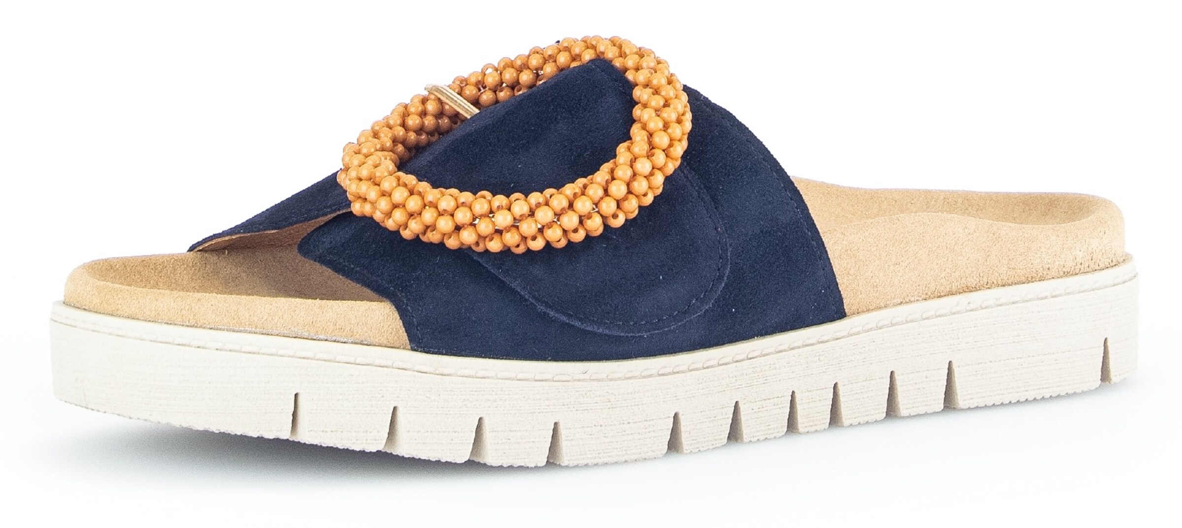 GABOR Pantolette in Blau: Vorderseite