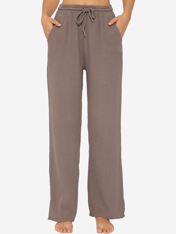 SASSYCLASSY Loose fit Pants in Grey: front