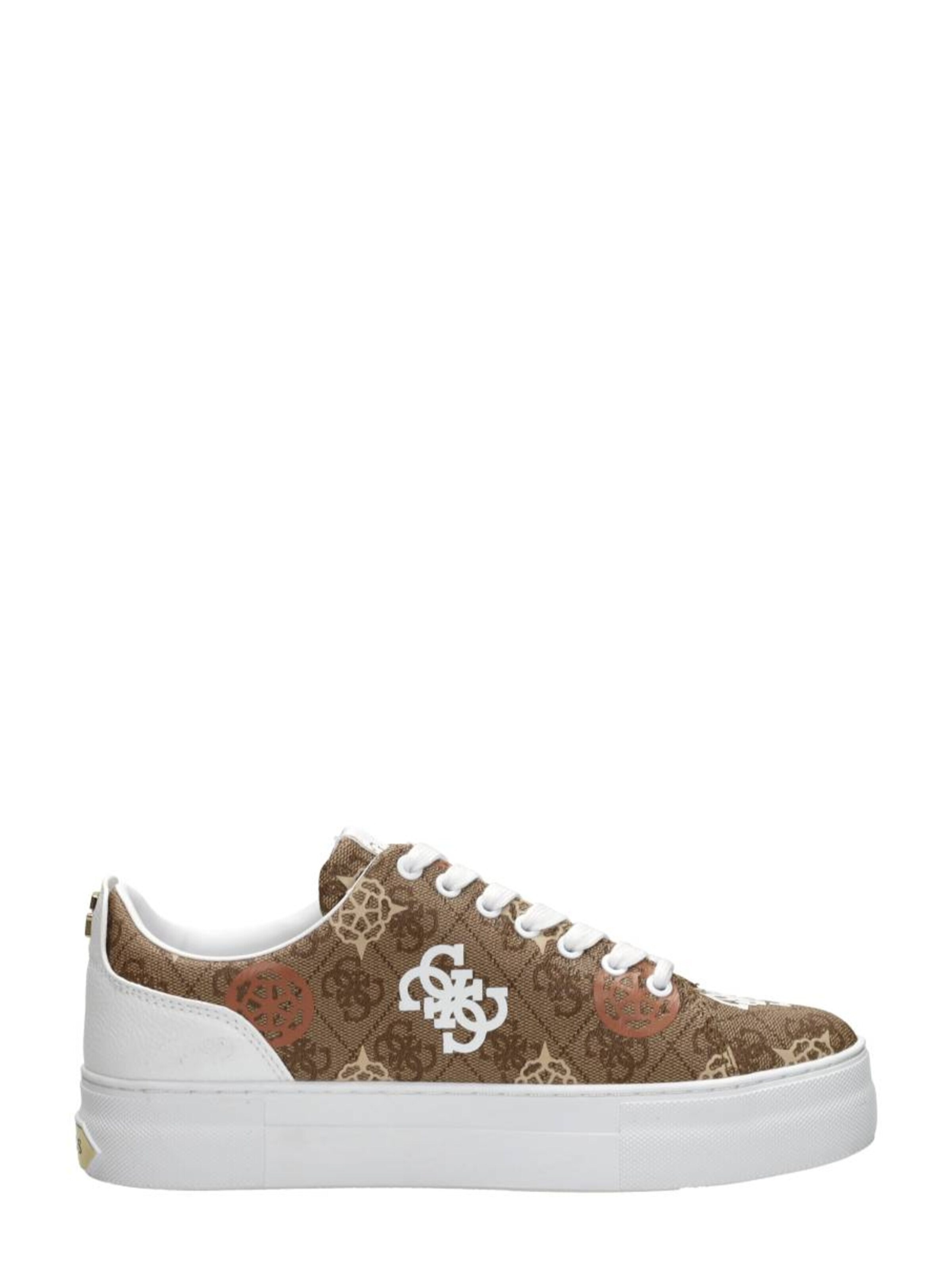 GUESS Sneakers laag 'Gianele 4' in Beige