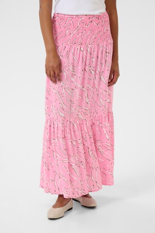 Kaffe Rok in Roze: voorkant