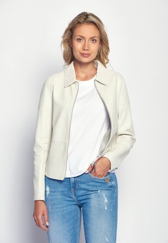 Maze Between-Season Jacket in White: front