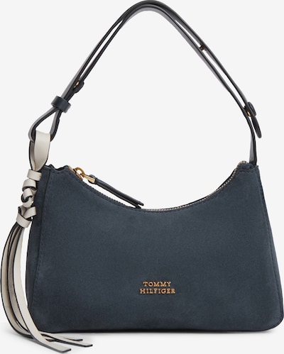 One Size dydžio Rankinė ant peties 'Metal Logo Shoulder' iš TOMMY HILFIGER, spalva – tamsiai mėlyna, Prekių apžvalga