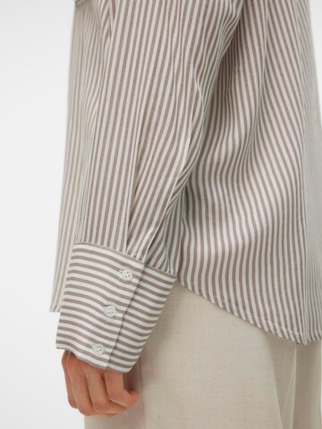 VERO MODA Bluse 'VMBUMPY' i beige