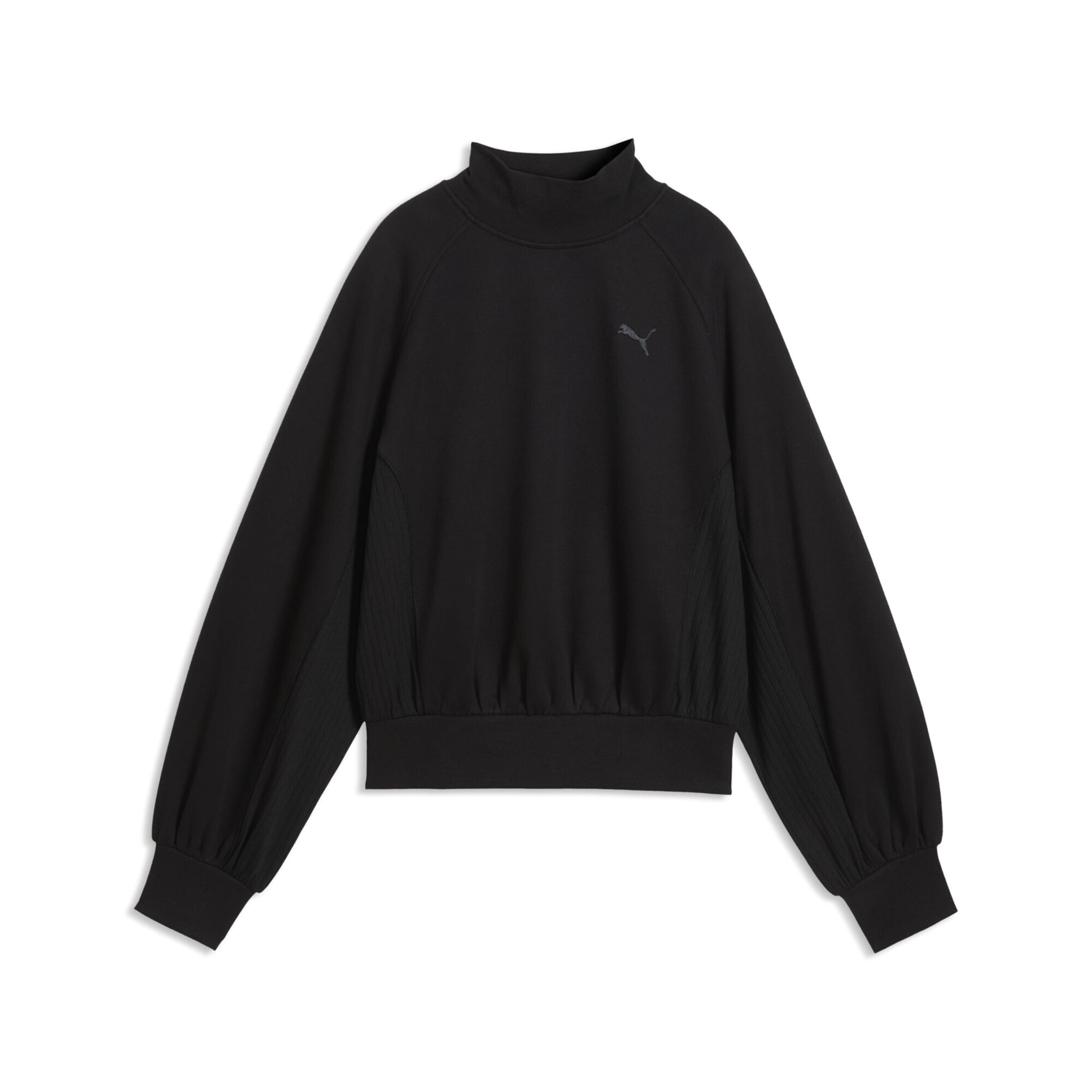 PUMA Sweatshirt 'Her' in Schwarz: Vorderseite