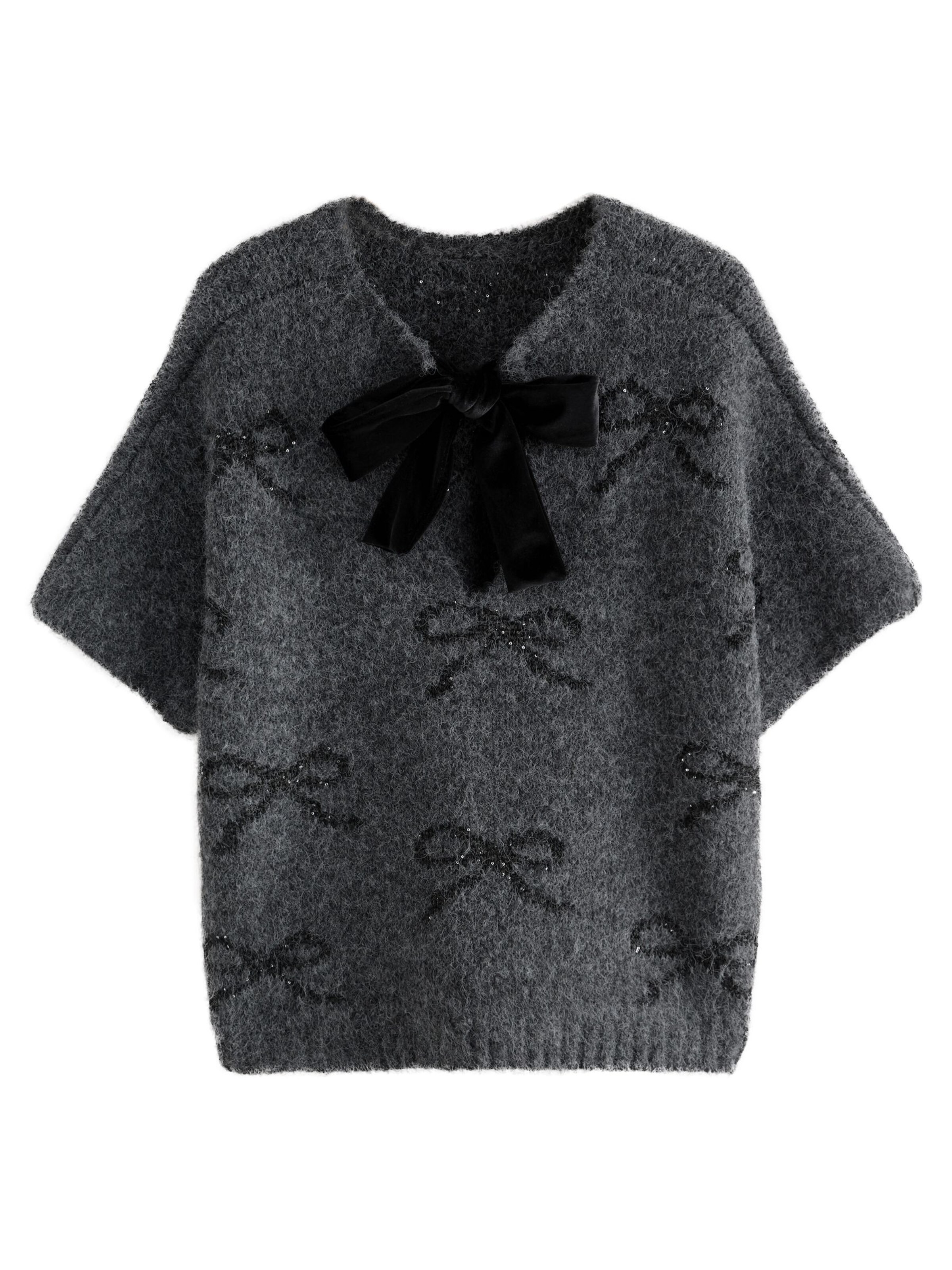 Next Pullover in Grau: Vorderseite