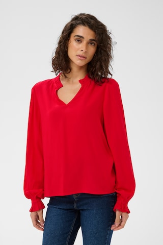 Kaffe Bluse 'KAElly' in Rot: Vorderseite