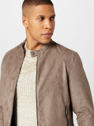 JACK & JONES Between-Season Jacket 'Rocky ' in Grey