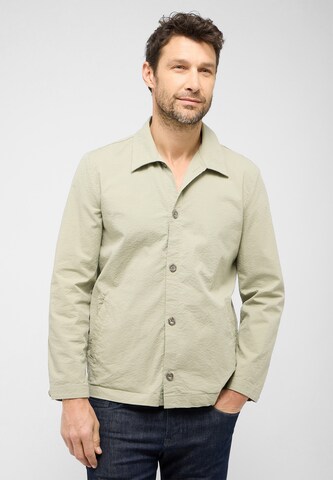 ETERNA Regular fit Overhemd in Groen: voorkant