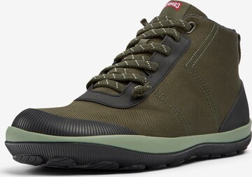 CAMPER Lace-Up Boots ' Peu Pista ' in Green: front