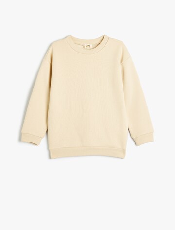 Koton Sweatshirt in Beige: Vorderseite