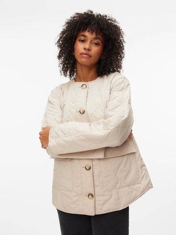 VERO MODA Übergangsjacke in Beige