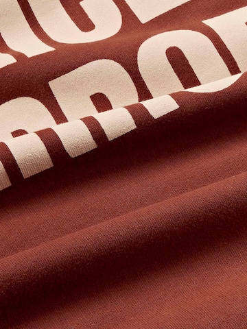 Thinking MU Sweatshirt 'Nice Error' in Brown