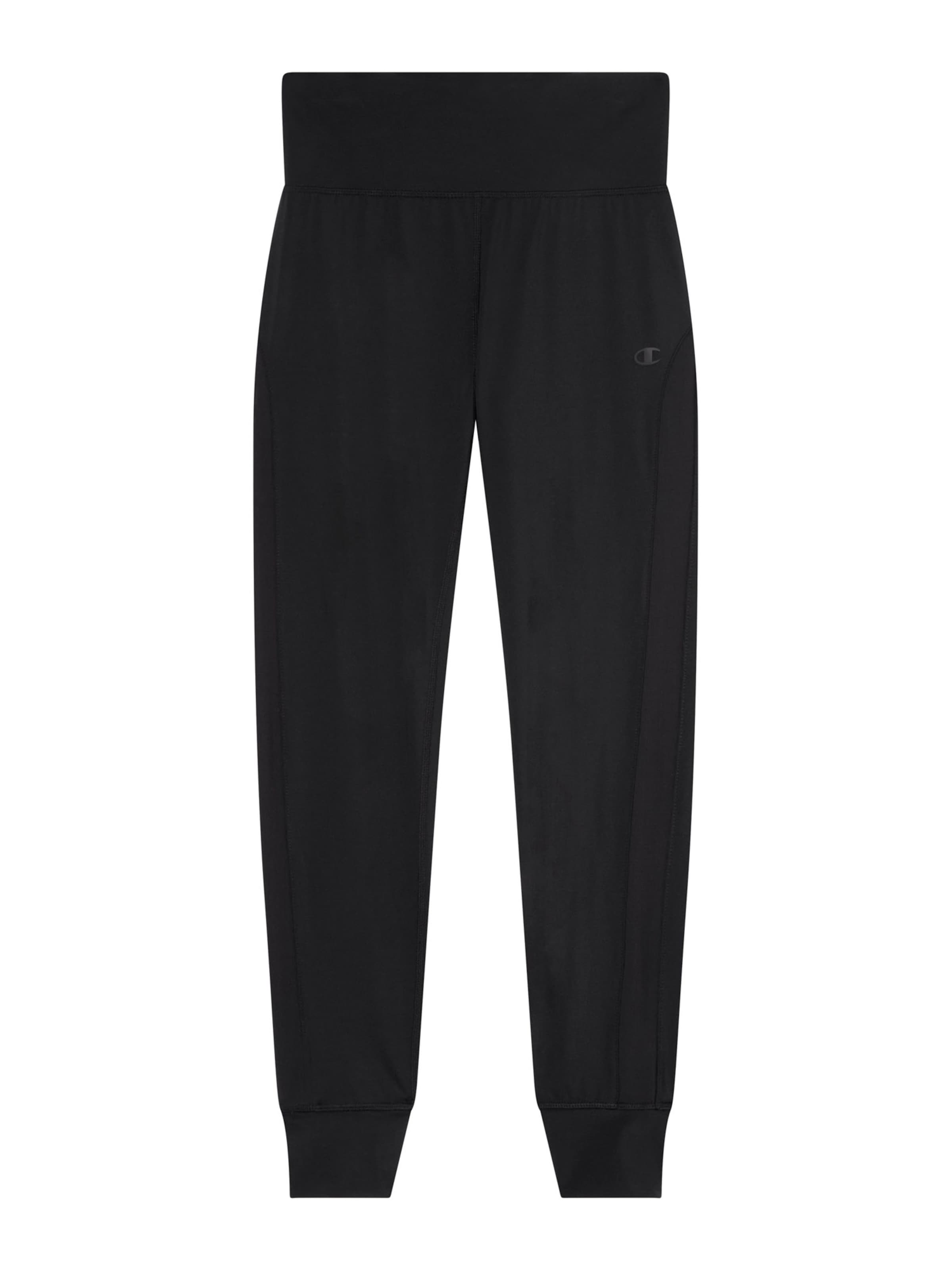 Champion Authentic Athletic Apparel Skinny Športne hlače | črna barva: sprednja stran