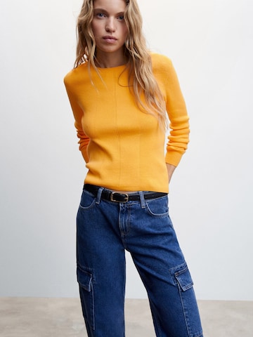 MANGO Pullover 'KARS' i gul: forside