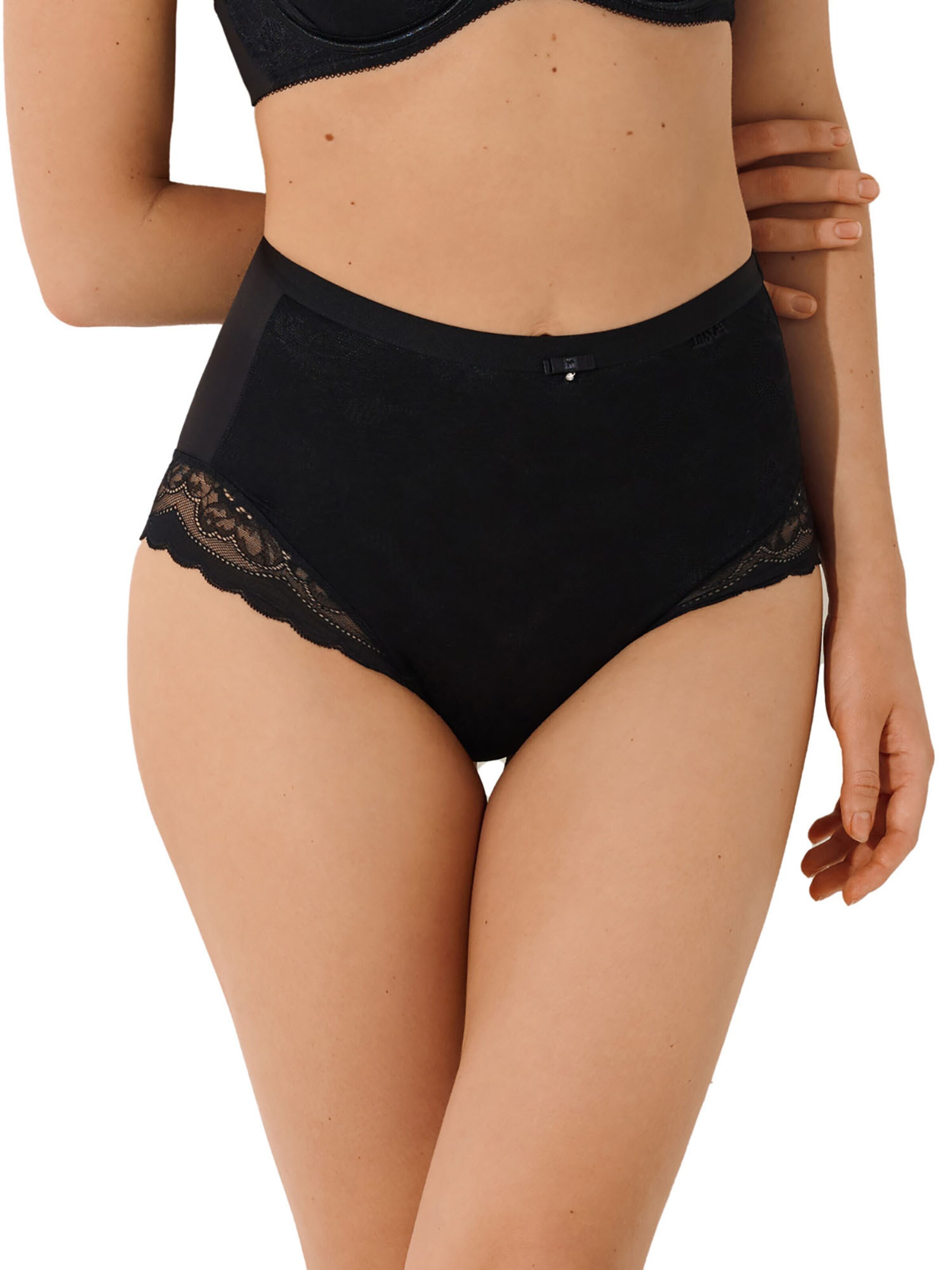 Lisca Panty 'Evelyn' in Black: front