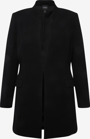 Blazer Ulla Popken en noir : devant