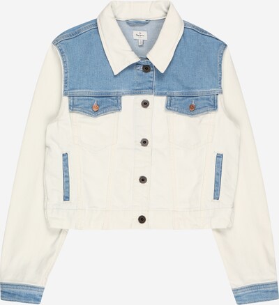 Pepe Jeans Prechodná bunda 'TIFFY BLEND' - modrá denim / biely denim, Produkt