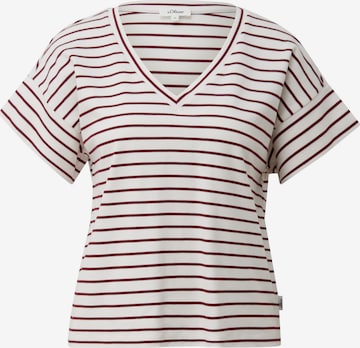 s.Oliver T-Shirt in Rot: Vorderseite