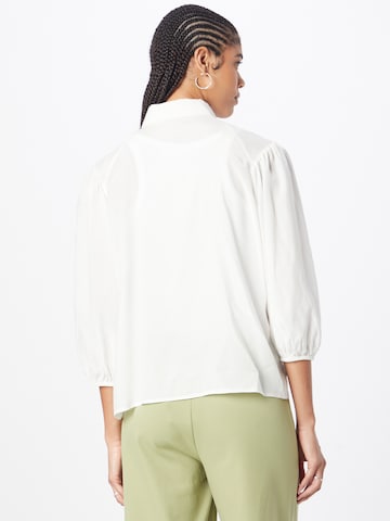 System Action Blouse 'Carota' in White