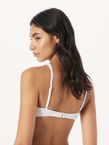 HOLLISTER Triangle Bikini top in White