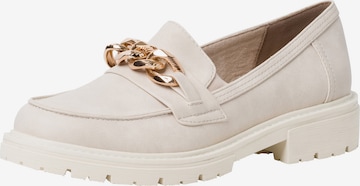 JANA Classic Flats in Beige: front