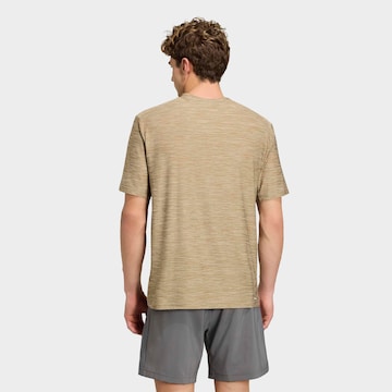 ADIDAS PERFORMANCE T-Shirt in Braun