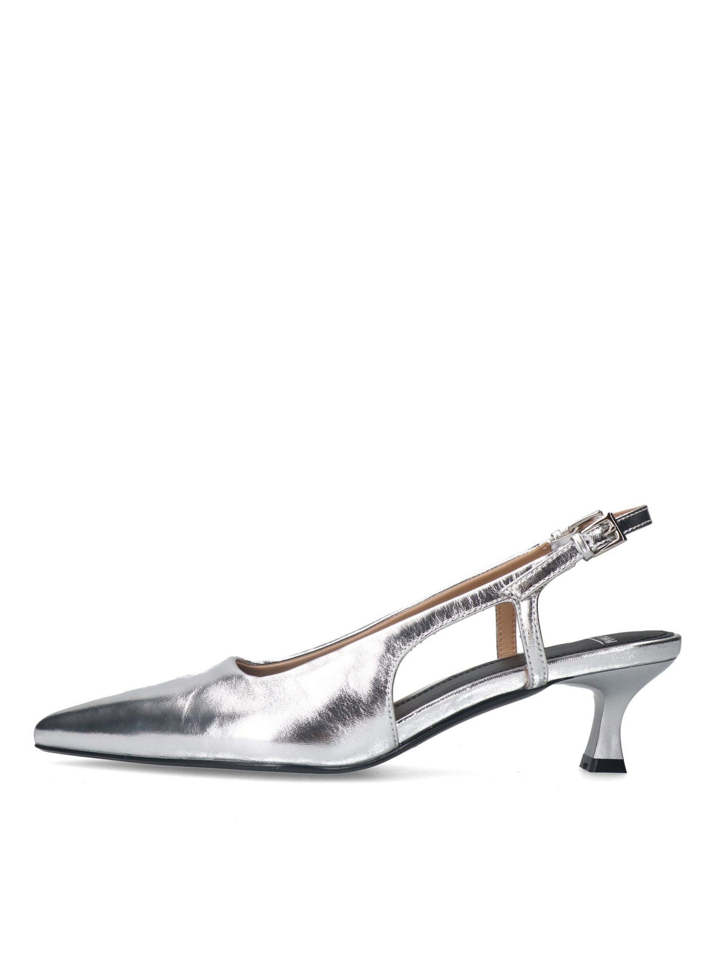Escarpins à bride arrière MANFIELD en argent