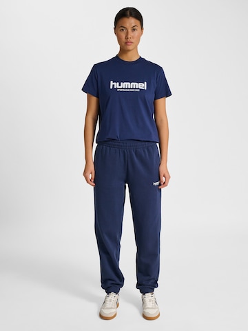 Hummel Tapered Pants 'LEGACY 2.0' in Blue