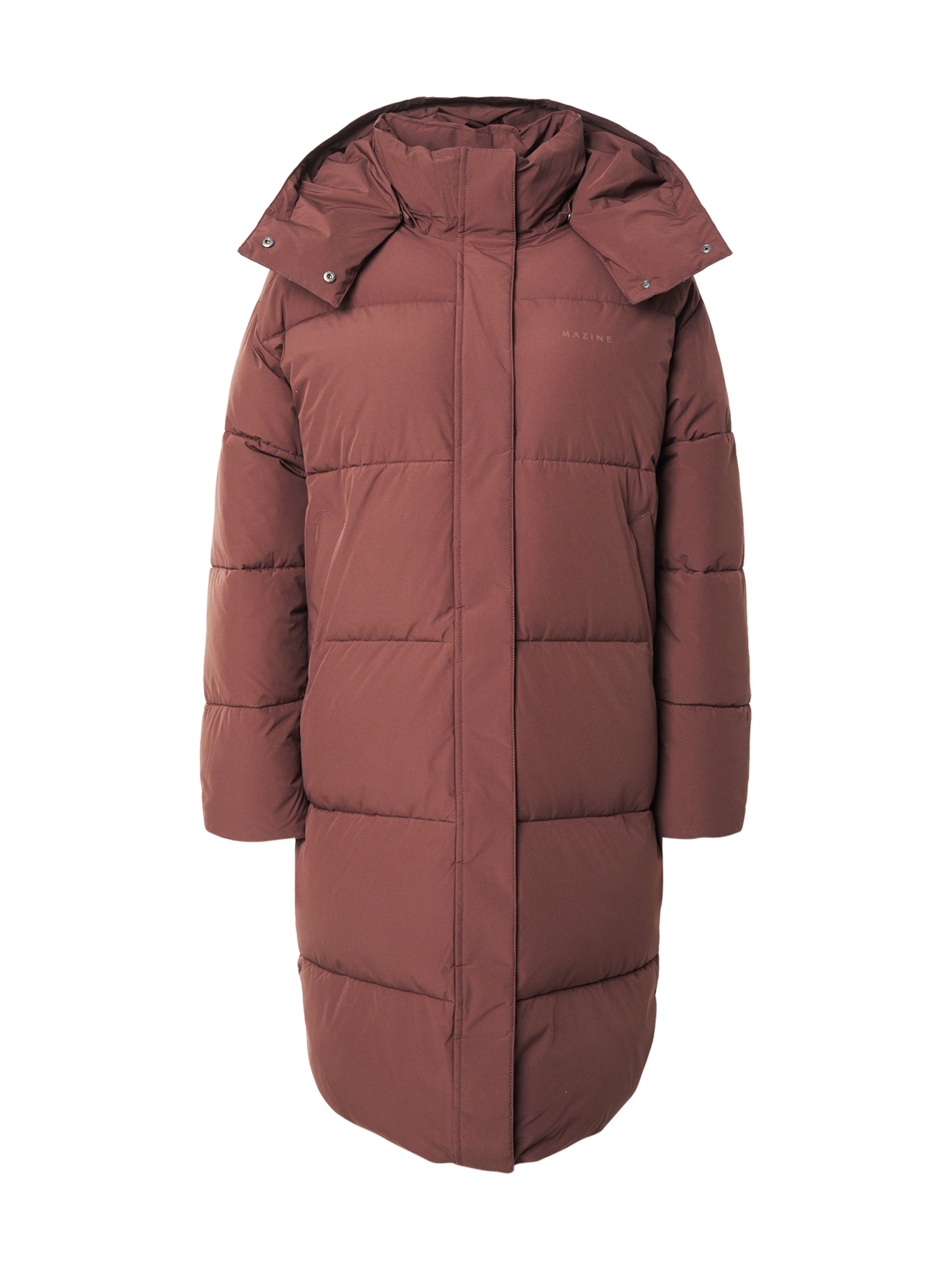 mazine Mantel in Braun: Vorderseite