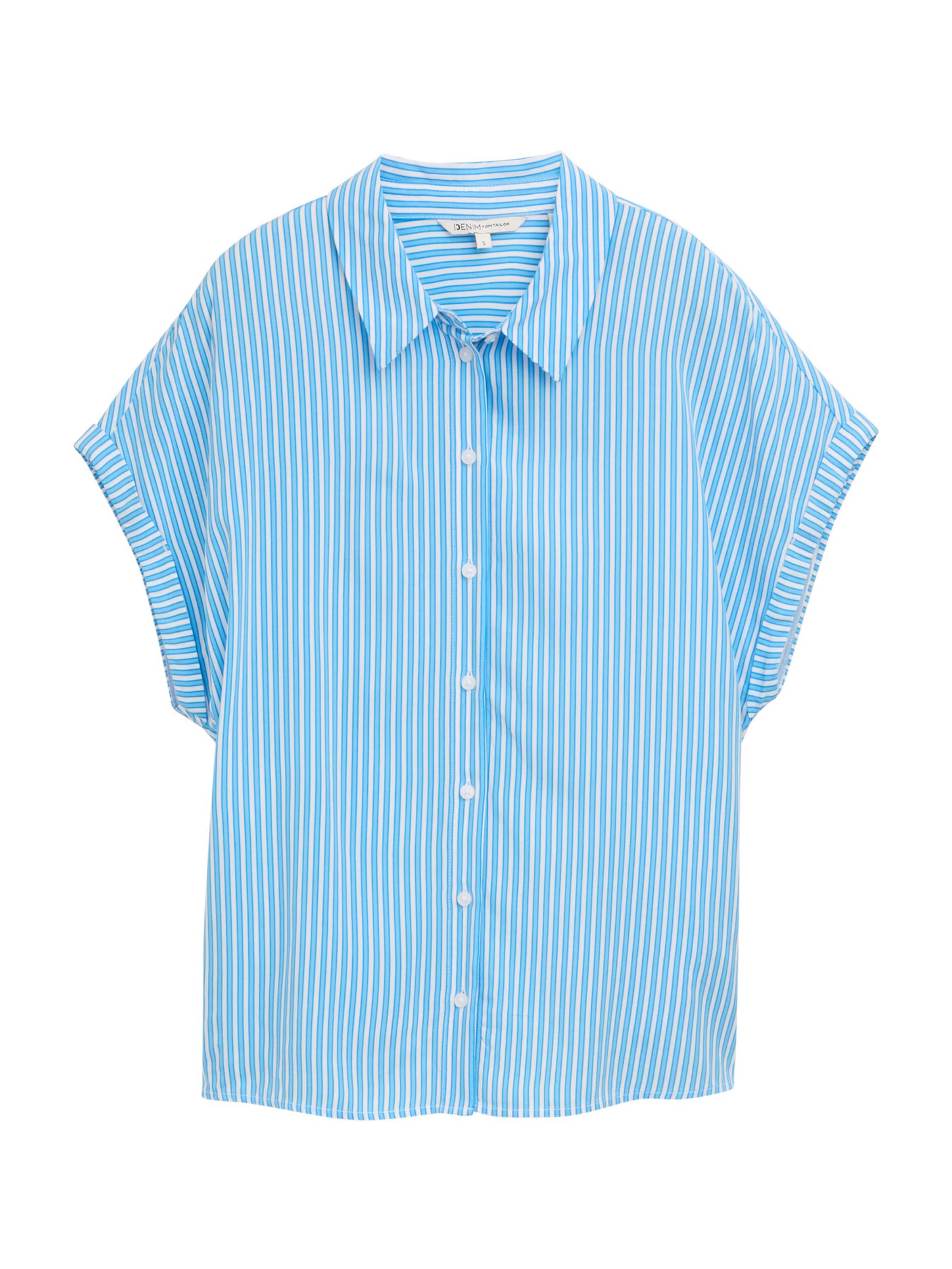 TOM TAILOR DENIM - Blusa en azul: frente