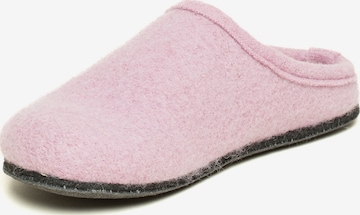 Gottstein Slippers 'Walkpantoffel Alpine Light' in Pink: front