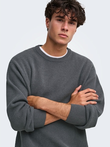 Pullover 'ONSRodger' di Only & Sons in grigio