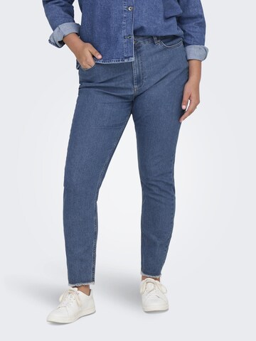 Skinny Jean 'CARHUSH' ONLY Carmakoma en bleu : devant
