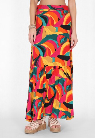 IZIA Skirt 'Fashion Look' in Yellow: front