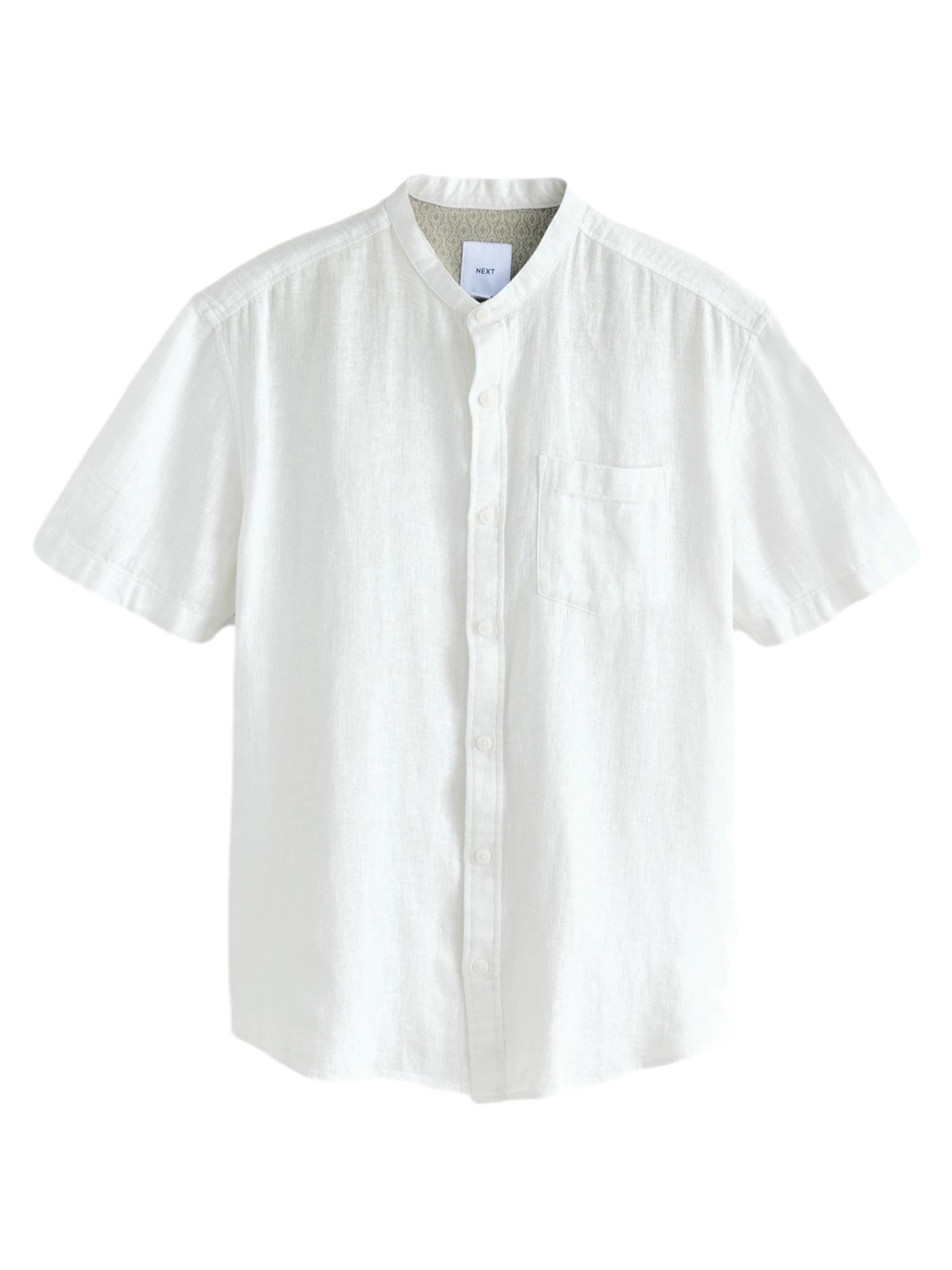 Next Comfort fit Srajca | bela barva: sprednja stran