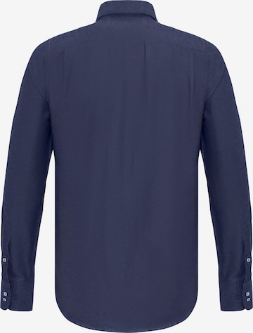 DENIM CULTURE Regular fit Button Up Shirt 'Tywin' in Blue