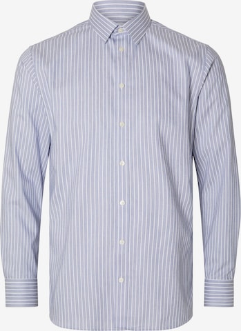 SELECTED HOMME Regular fit Overhemd 'ETHAN' in Blauw: voorkant