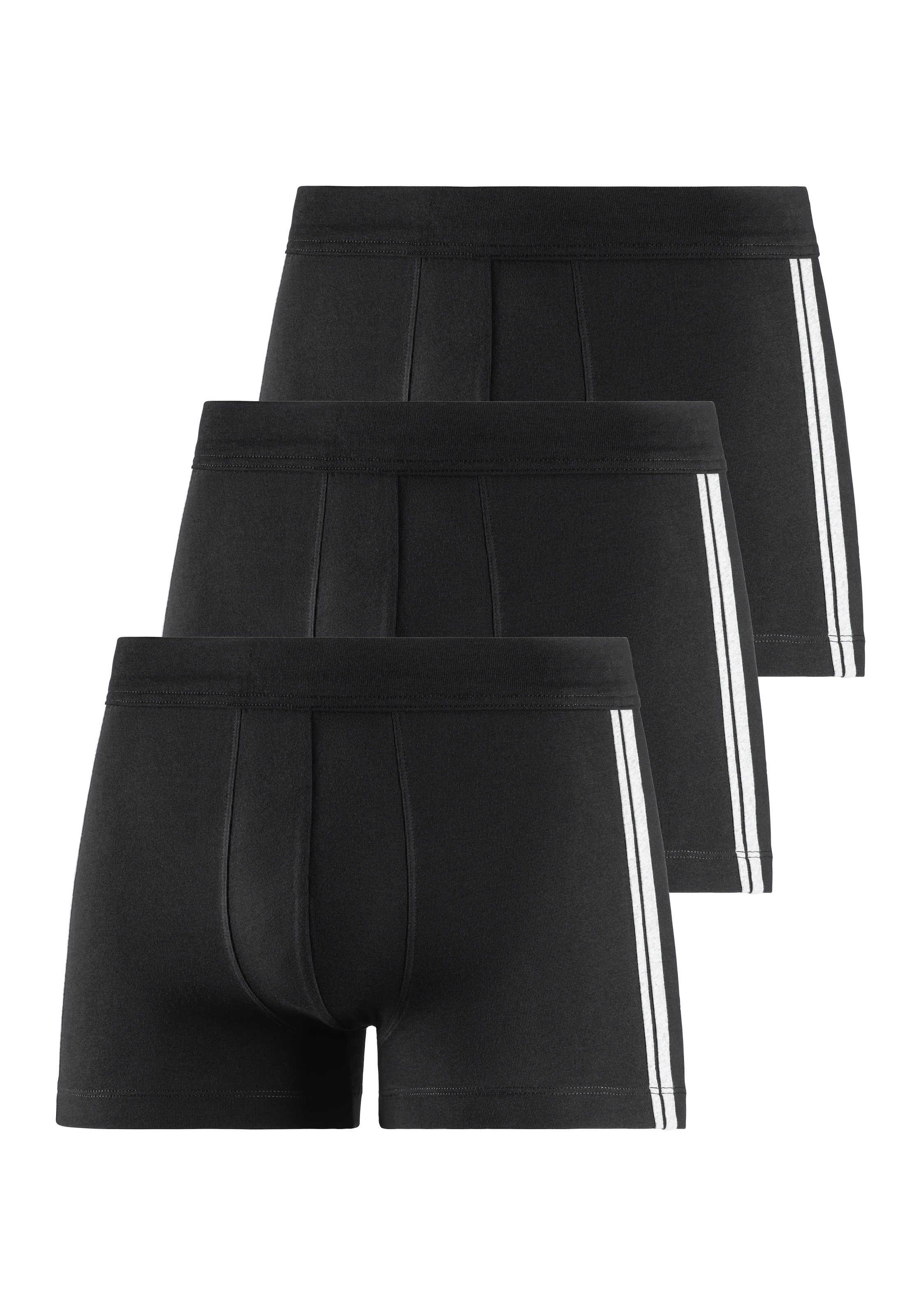 SCHIESSER - Calzoncillo boxer en negro: frente