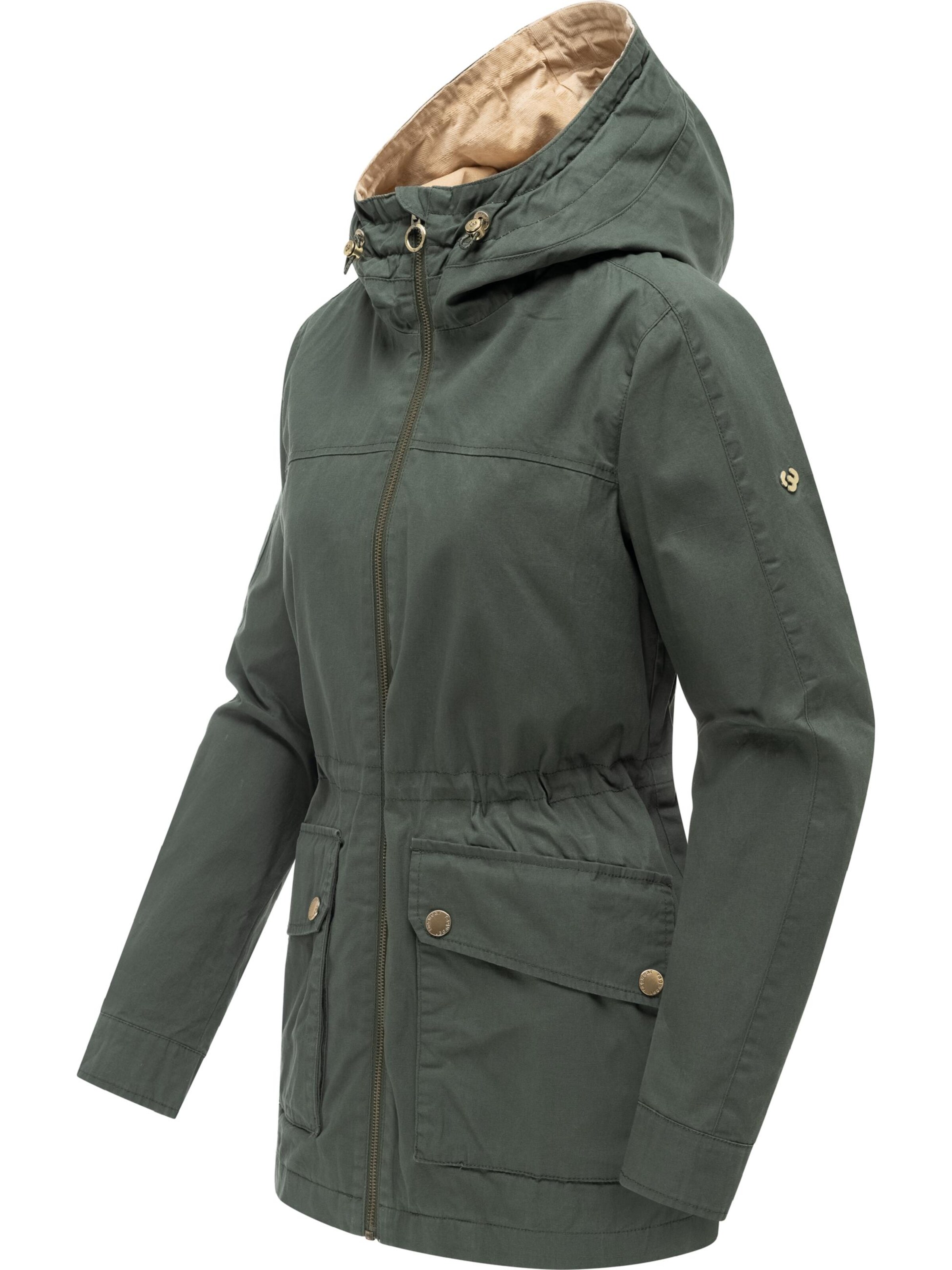 Parka di mezza stagione 'Lenoa' di Ragwear in verde