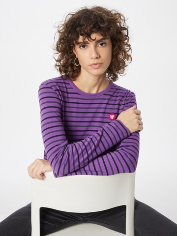 T-shirt 'Moa' WOOD WOOD en violet